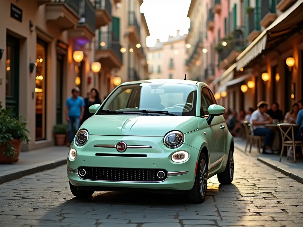 Focus sur la Fiat 500 électrique : le charme d'une citadine moderne