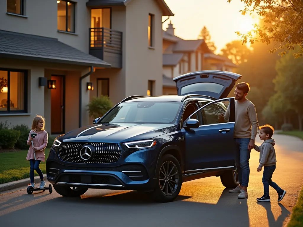 Focus sur la Mercedes EQB : un SUV familial au design audacieux