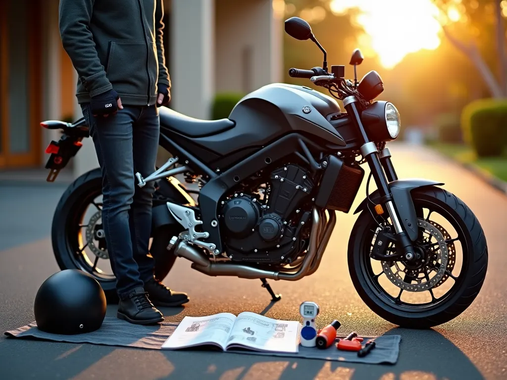 Entretien moto débutant : le guide complet 2025 pour rouler serein et en sécurité
