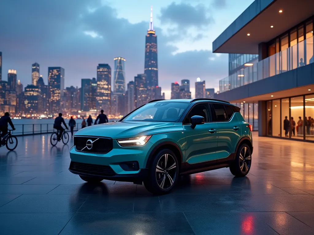 Les innovations de la Volvo C40 : un SUV tout électrique au style unique