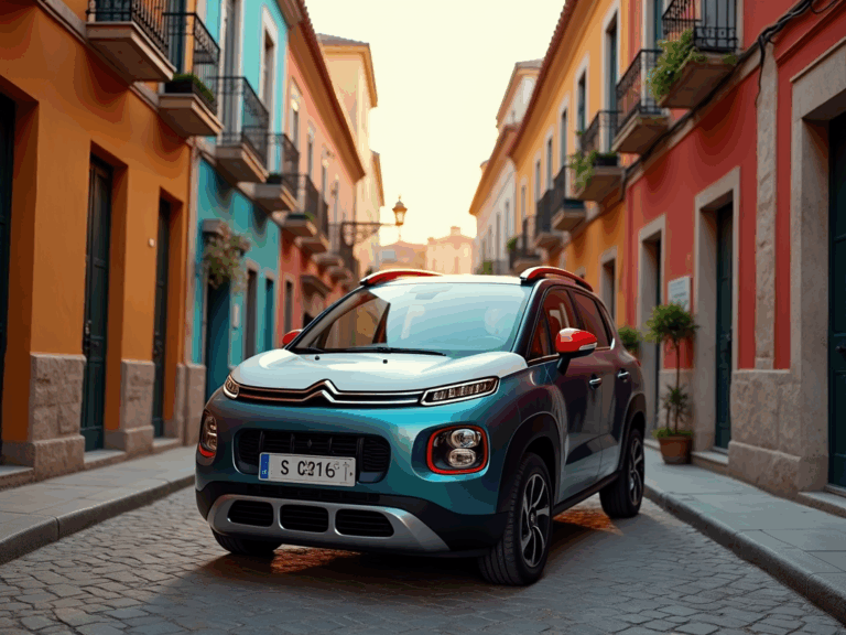 citroen-c3-aircross-european-street-golden-hour