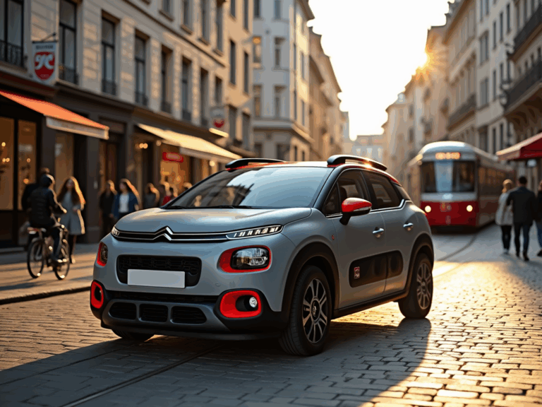 citroen-c3-european-city-golden-hour