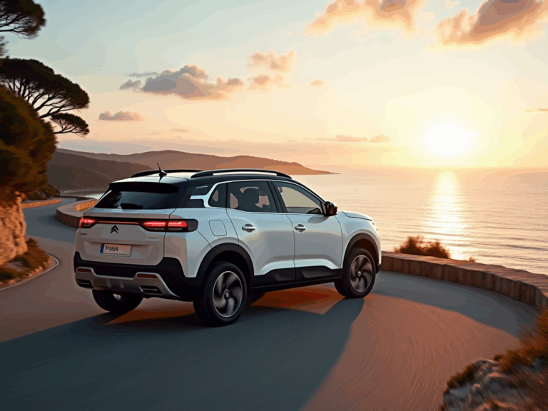 citroen-c5-aircross-coastal-road-golden-hour