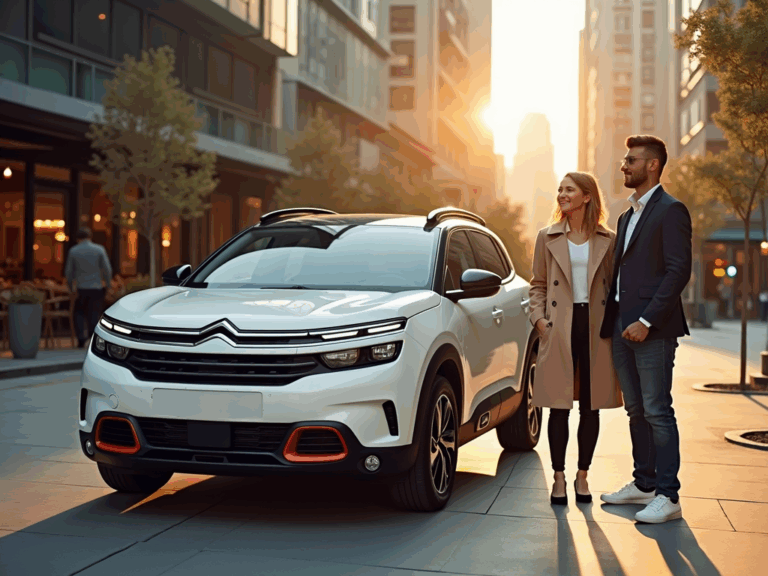 golden-hour-citroen-c5-x-urban-couple