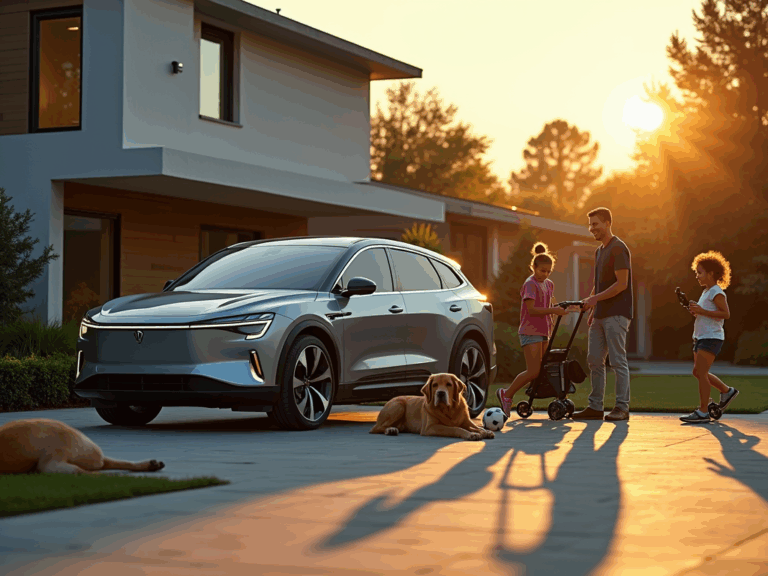 golden-hour-family-suv-children-play