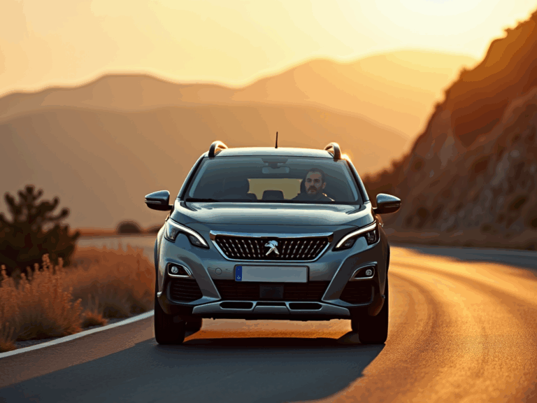 golden-hour-peugeot-2008-gt-mountain-road