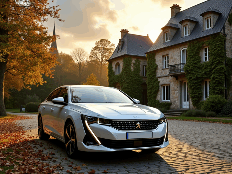 golden-hour-peugeot-508-chateau-ivy