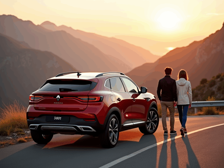 golden-hour-renault-arkana-mountain-road