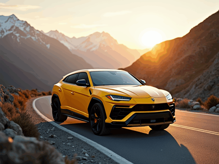 lamborghini-urus-se-giallo-inti-golden-hour-alpine-road lamborghini-urus-se-giallo-inti-golden-hour-alpine-road