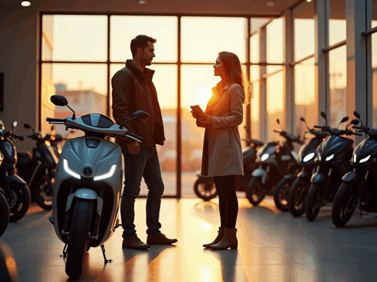 moto-showroom-golden-hour-couple-2025-model
