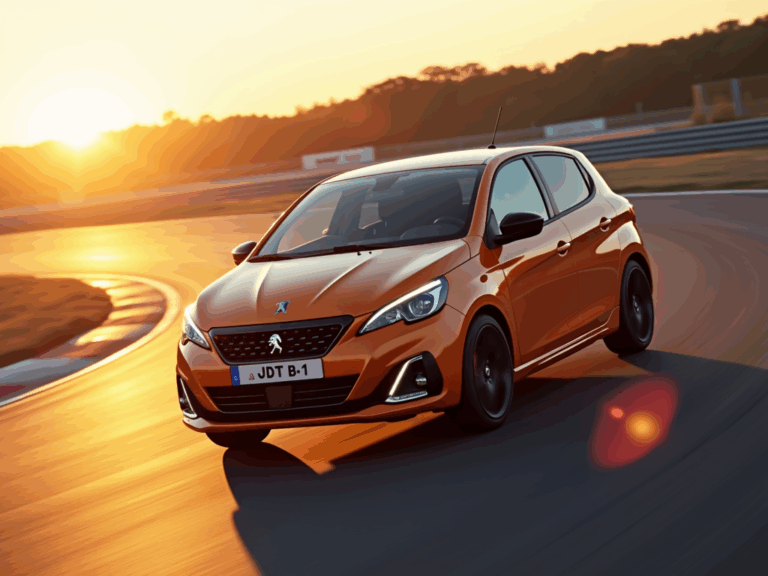 peugeot-208-gt-action-golden-hour