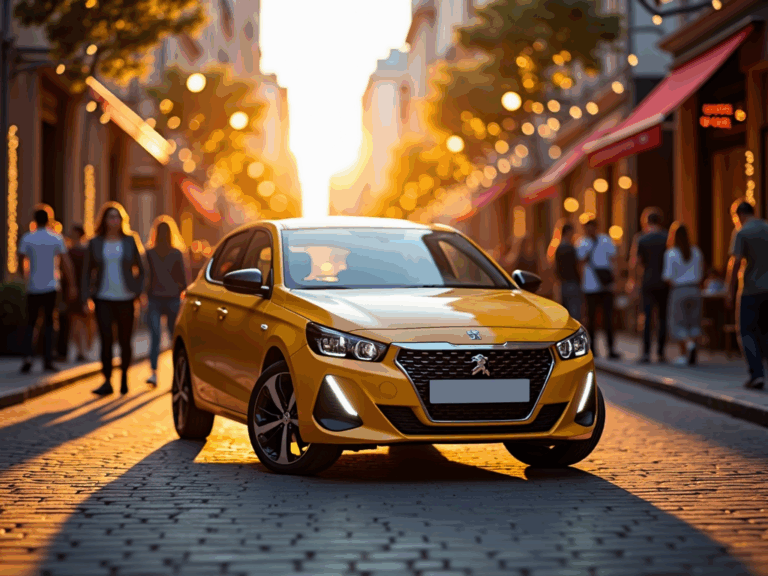 peugeot-208-jaune-agueda-urban-golden-hour