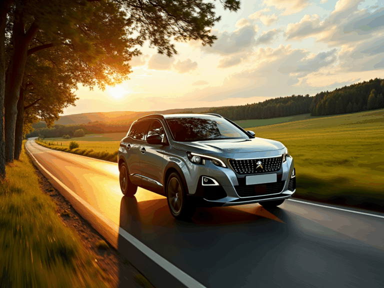 peugeot-3008-hybrid-golden-hour-country-road
