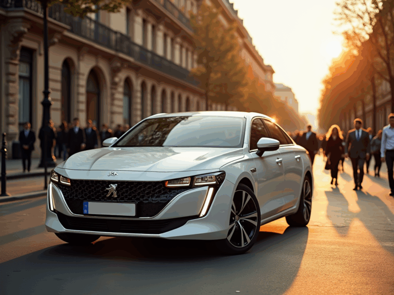 peugeot-508-golden-hour-paris-boulevard