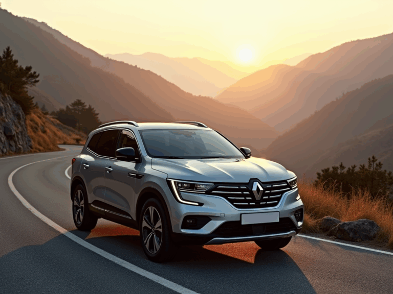 renault-koleos-2025-golden-hour-mountain-road