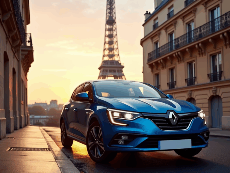 renault-megane-etech-eiffel-tower-golden-hour