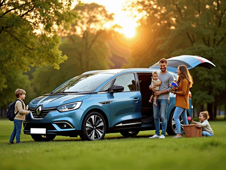 renault-scenic-etech-famille-parc-golden-hour