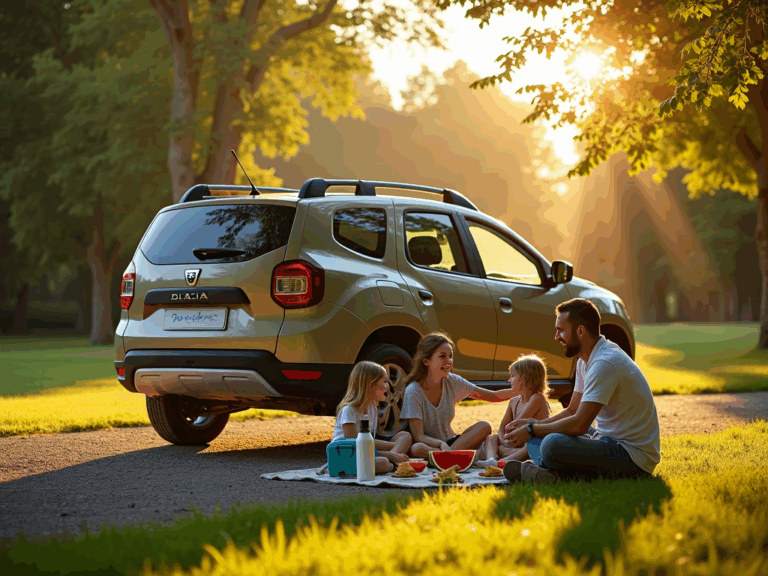 golden-hour-family-picnic-dacia-jogger