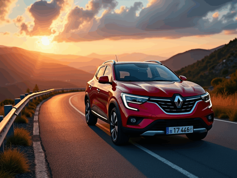 renault-arkana-golden-hour-mountain-road